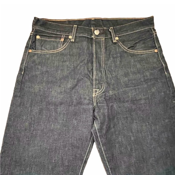 Levi's 501 XX Button Fly Red Tab Blue Jeans | Men's W34 - Picture 4 of 13